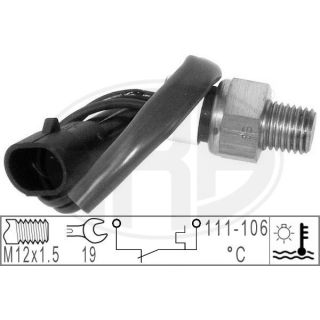 Temperatūros jungiklis, aušinimo skysčio įspėjimo lemputė ERA 330784