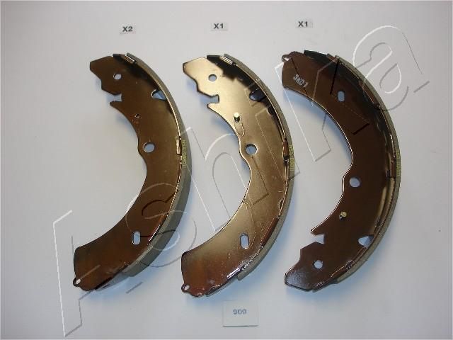 Stabdžių trinkelių komplektas ASHIKA 55-09-900