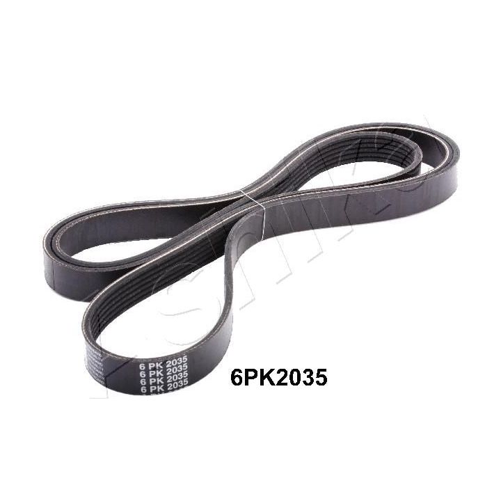 V formos rumbuoti diržai ASHIKA 112-6PK2035