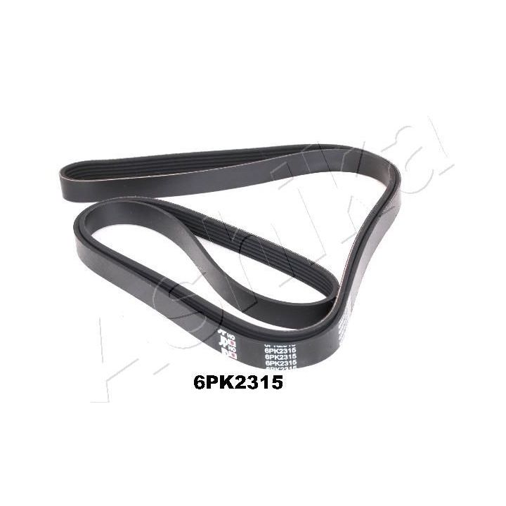 V formos rumbuoti diržai ASHIKA 112-6PK2315