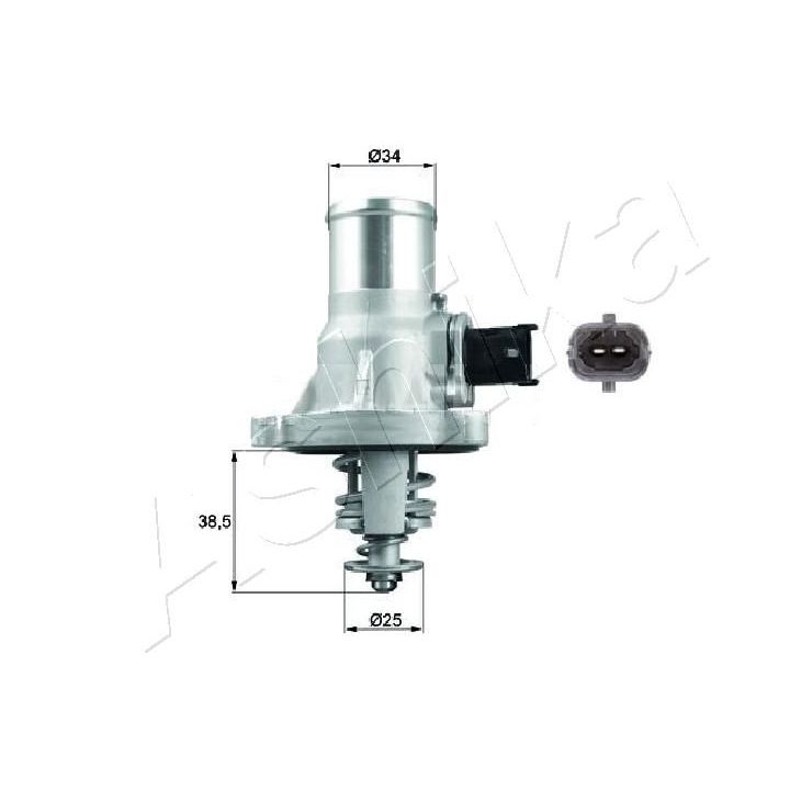 Termostatas, aušinimo skystis ASHIKA 38-0W-W11