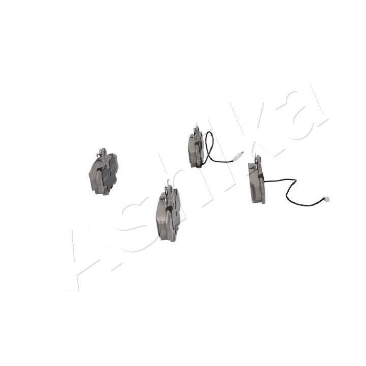 Stabdžių trinkelių rinkinys, diskinis stabdys ASHIKA 50-00-0037