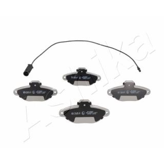 Stabdžių trinkelių rinkinys, diskinis stabdys ASHIKA 50-00-0058