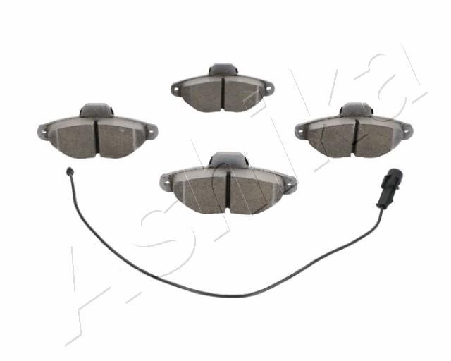 Stabdžių trinkelių rinkinys, diskinis stabdys ASHIKA 50-00-0058