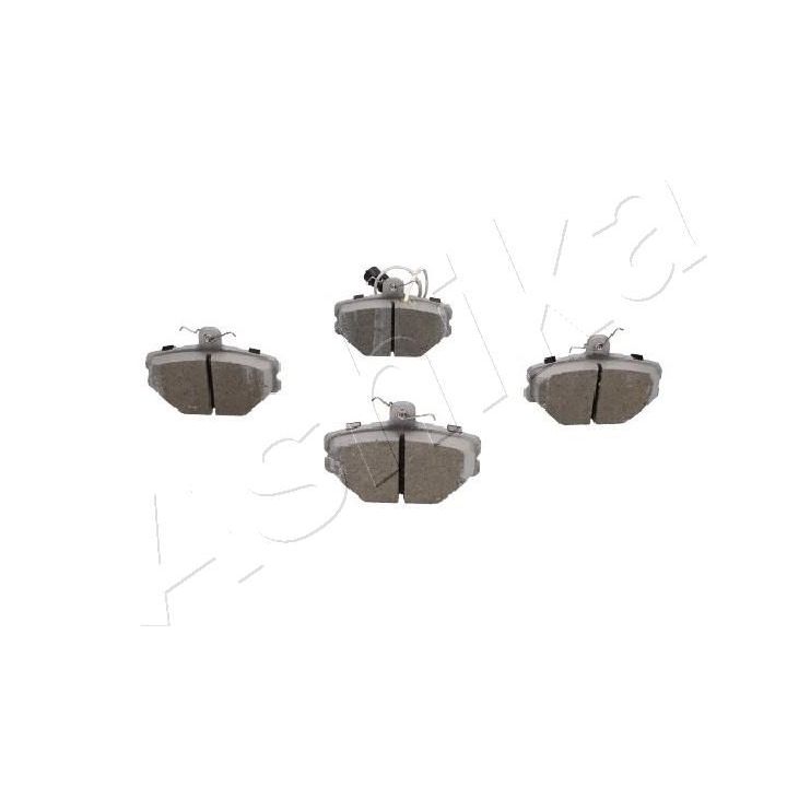 Stabdžių trinkelių rinkinys, diskinis stabdys ASHIKA 50-00-0062