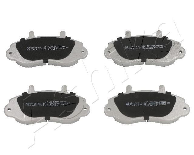 Stabdžių trinkelių rinkinys, diskinis stabdys ASHIKA 50-00-0408