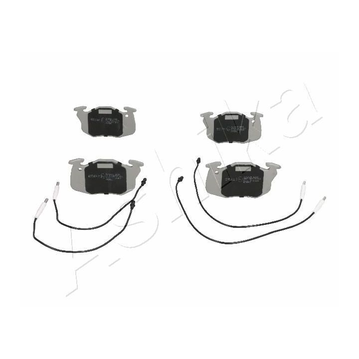 Stabdžių trinkelių rinkinys, diskinis stabdys ASHIKA 50-00-0602