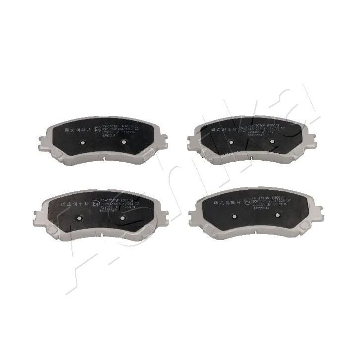 Stabdžių trinkelių rinkinys, diskinis stabdys ASHIKA 50-00-0707