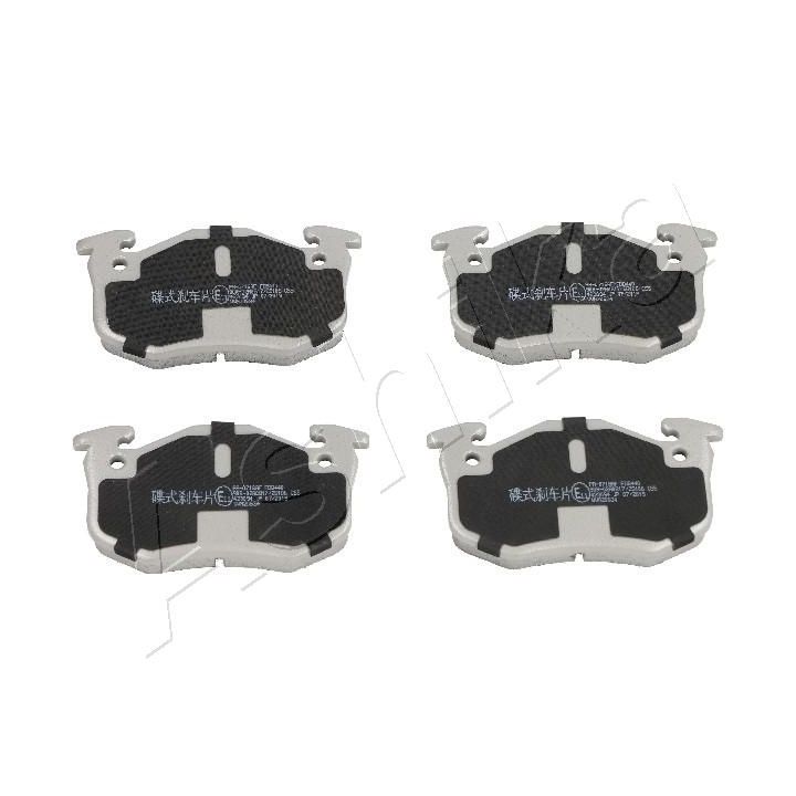 Stabdžių trinkelių rinkinys, diskinis stabdys ASHIKA 50-00-0718