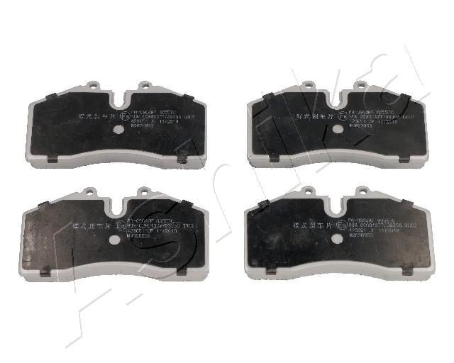 Stabdžių trinkelių rinkinys, diskinis stabdys ASHIKA 50-00-0904