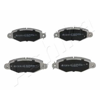 Stabdžių trinkelių rinkinys, diskinis stabdys ASHIKA 50-01-114