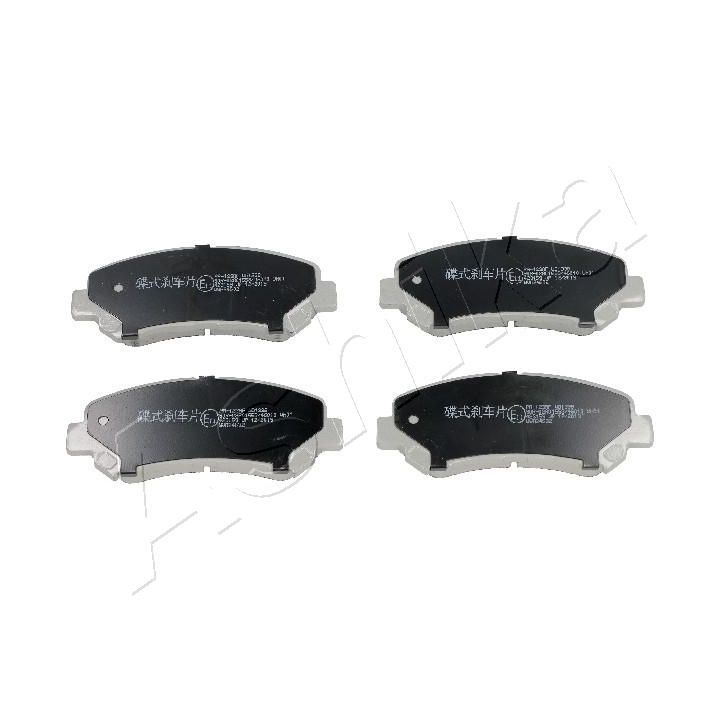 Stabdžių trinkelių rinkinys, diskinis stabdys ASHIKA 50-01-123