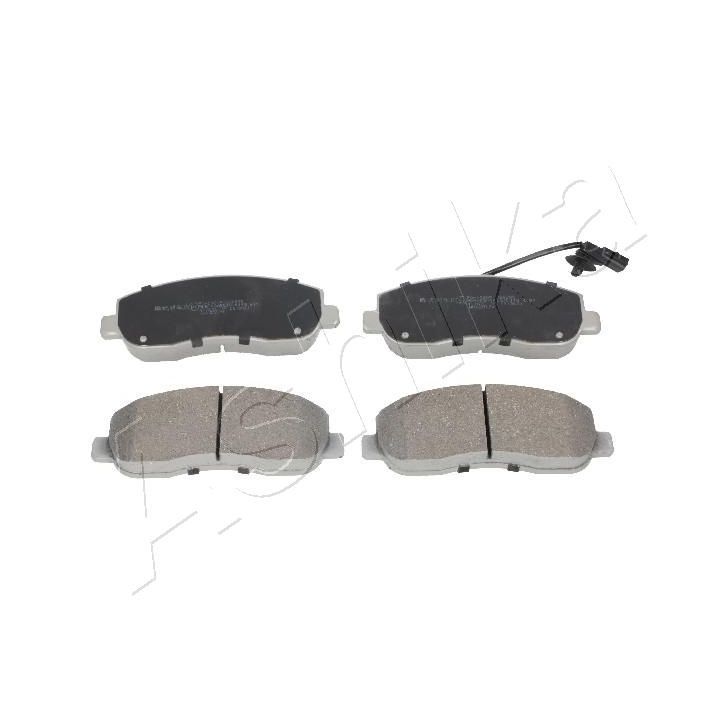 Stabdžių trinkelių rinkinys, diskinis stabdys ASHIKA 50-01-156