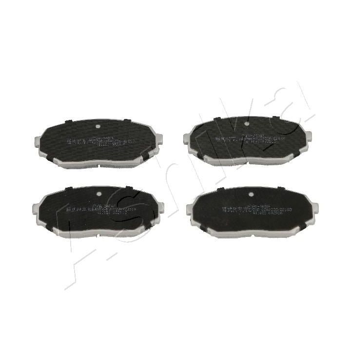 Stabdžių trinkelių rinkinys, diskinis stabdys ASHIKA 50-03-340