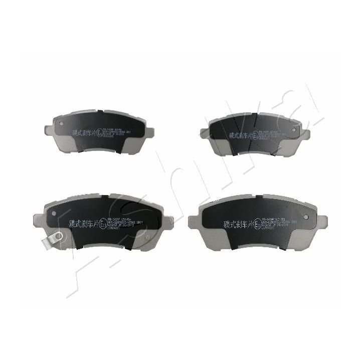 Stabdžių trinkelių rinkinys, diskinis stabdys ASHIKA 50-03-343