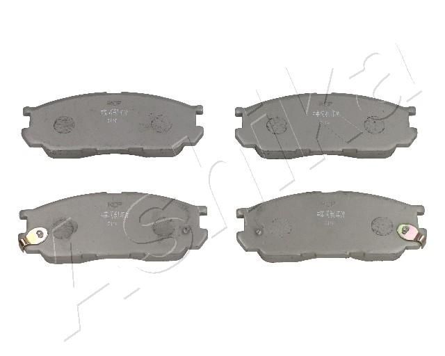 Stabdžių trinkelių rinkinys, diskinis stabdys ASHIKA 50-03-397