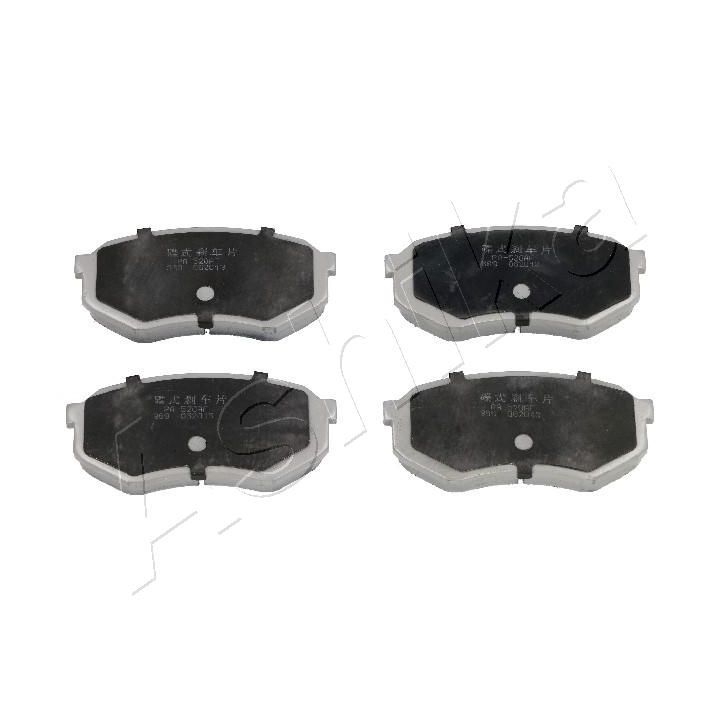 Stabdžių trinkelių rinkinys, diskinis stabdys ASHIKA 50-05-520