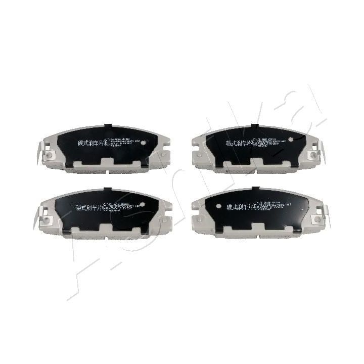 Stabdžių trinkelių rinkinys, diskinis stabdys ASHIKA 50-09-904