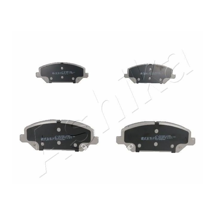 Stabdžių trinkelių rinkinys, diskinis stabdys ASHIKA 50-0H-H25