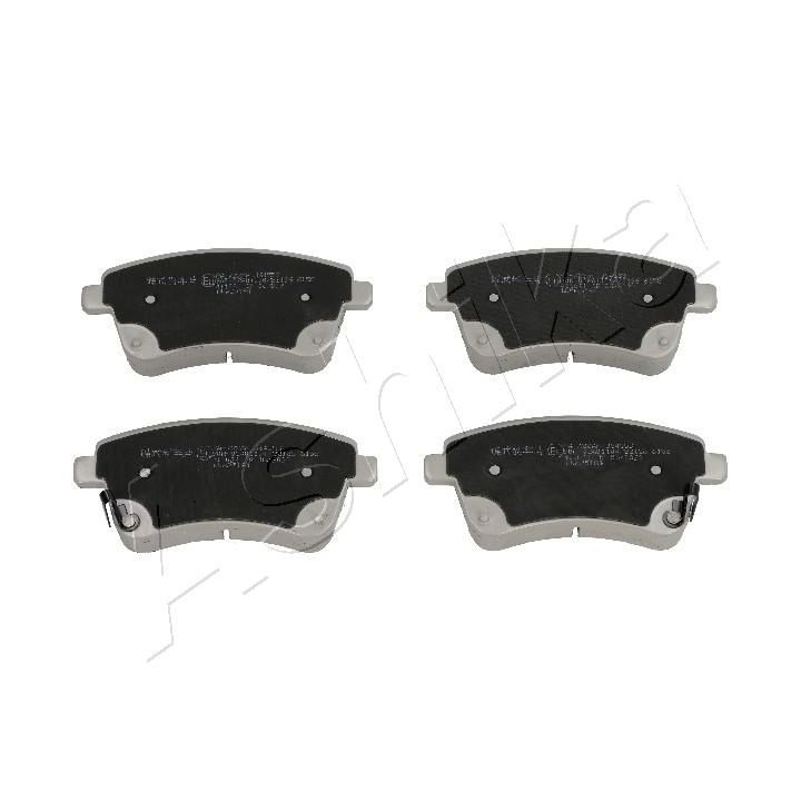 Stabdžių trinkelių rinkinys, diskinis stabdys ASHIKA 50-0K-K22