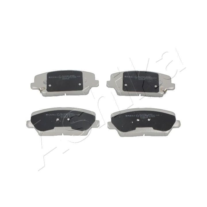 Stabdžių trinkelių rinkinys, diskinis stabdys ASHIKA 50-0K-K27