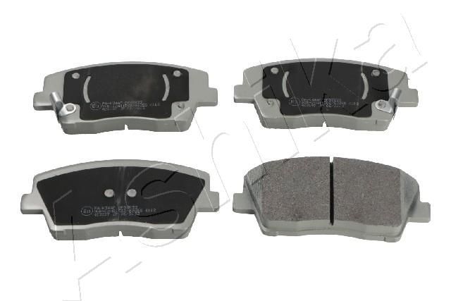 Stabdžių trinkelių rinkinys, diskinis stabdys ASHIKA 50-0K-K34