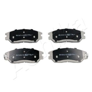 Stabdžių trinkelių rinkinys, diskinis stabdys ASHIKA 50-0S-S01