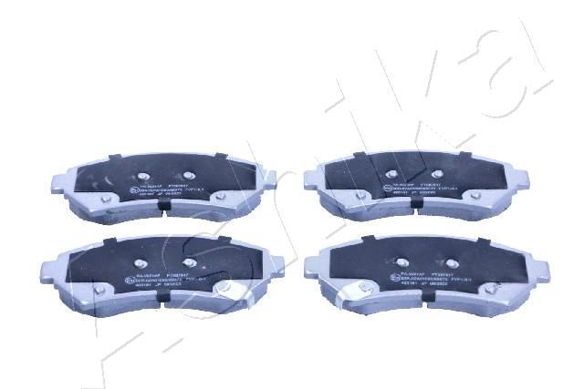 Stabdžių trinkelių rinkinys, diskinis stabdys ASHIKA 50-0W-W21