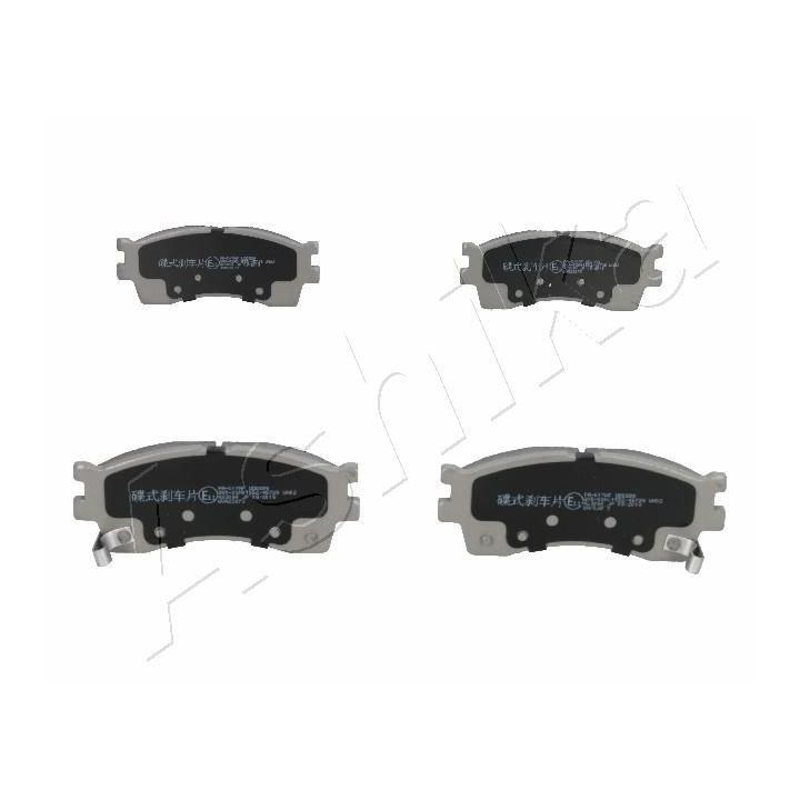 Stabdžių trinkelių rinkinys, diskinis stabdys ASHIKA 50-K0-017