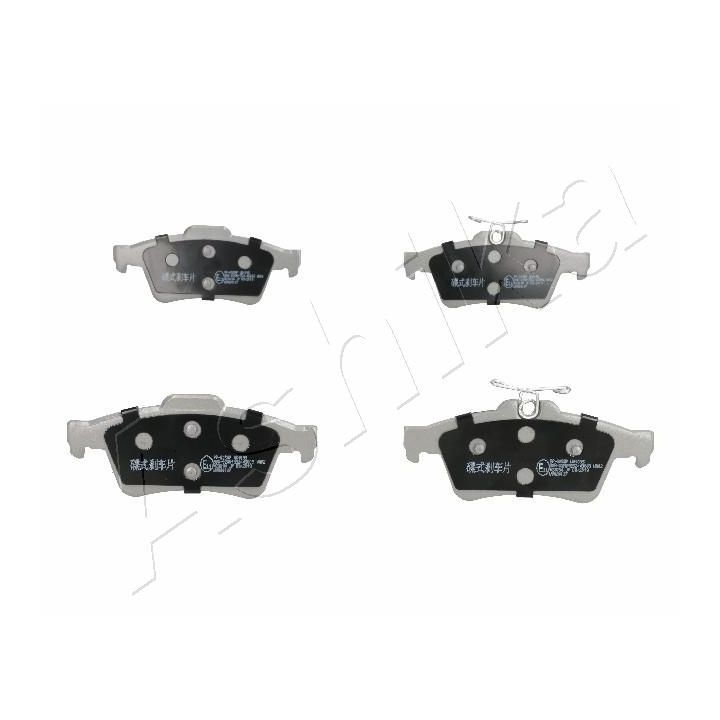 Stabdžių trinkelių rinkinys, diskinis stabdys ASHIKA 51-00-005