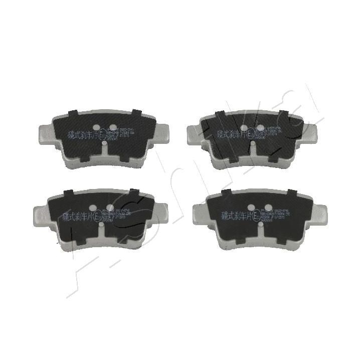 Stabdžių trinkelių rinkinys, diskinis stabdys ASHIKA 51-00-0201