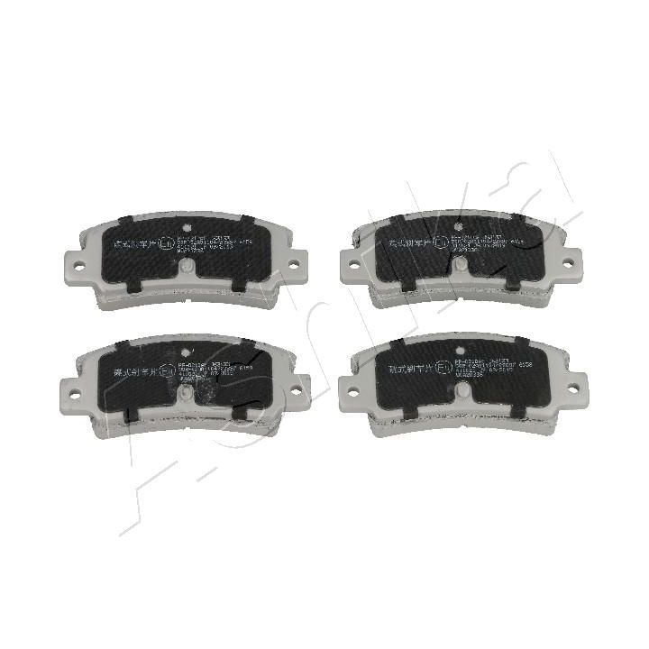 Stabdžių trinkelių rinkinys, diskinis stabdys ASHIKA 51-00-0210