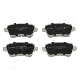 Stabdžių trinkelių rinkinys, diskinis stabdys ASHIKA 51-00-0212