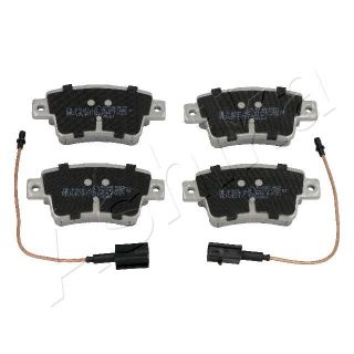 Stabdžių trinkelių rinkinys, diskinis stabdys ASHIKA 51-00-0215