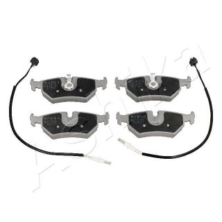 Stabdžių trinkelių rinkinys, diskinis stabdys ASHIKA 51-00-0216