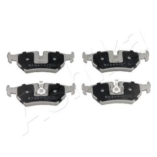 Stabdžių trinkelių rinkinys, diskinis stabdys ASHIKA 51-00-0314