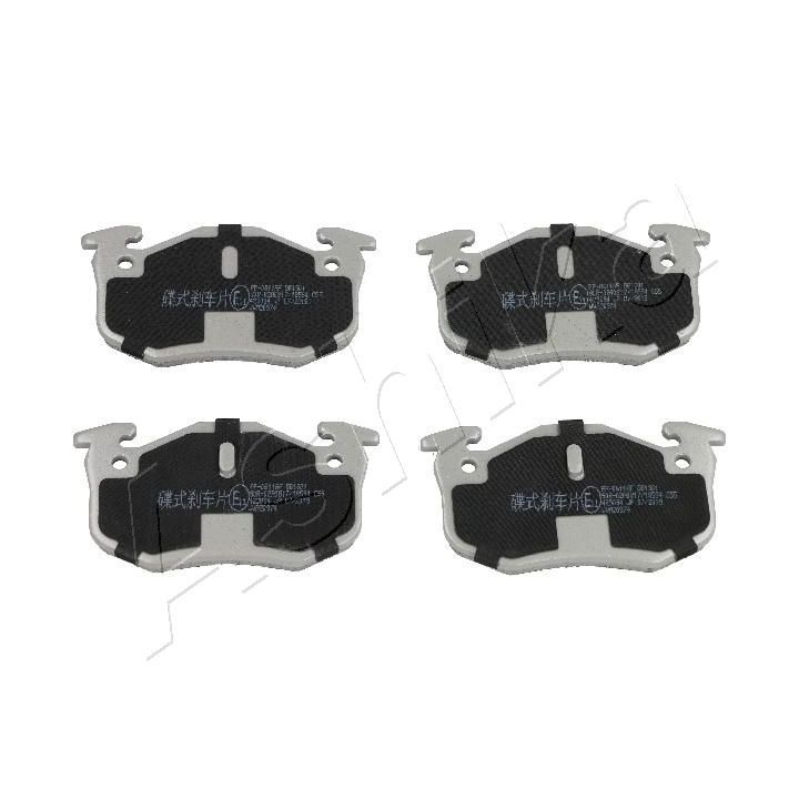 Stabdžių trinkelių rinkinys, diskinis stabdys ASHIKA 51-00-0611