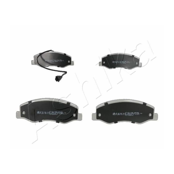 Stabdžių trinkelių rinkinys, diskinis stabdys ASHIKA 51-01-106