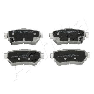 Stabdžių trinkelių rinkinys, diskinis stabdys ASHIKA 51-01-107