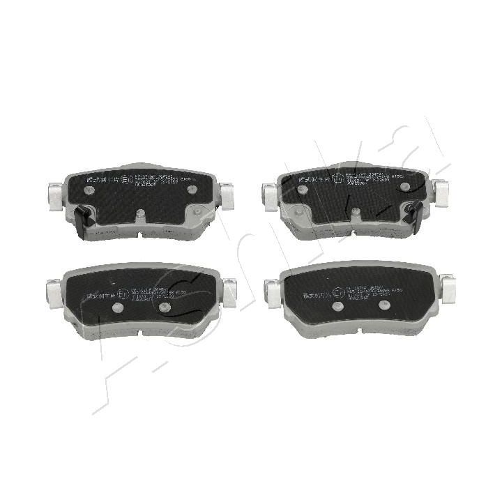 Stabdžių trinkelių rinkinys, diskinis stabdys ASHIKA 51-01-107