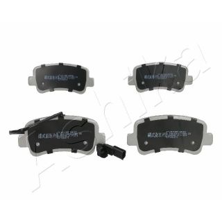 Stabdžių trinkelių rinkinys, diskinis stabdys ASHIKA 51-01-108