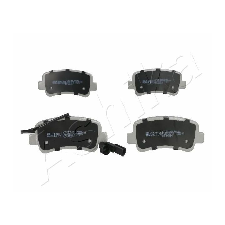 Stabdžių trinkelių rinkinys, diskinis stabdys ASHIKA 51-01-108