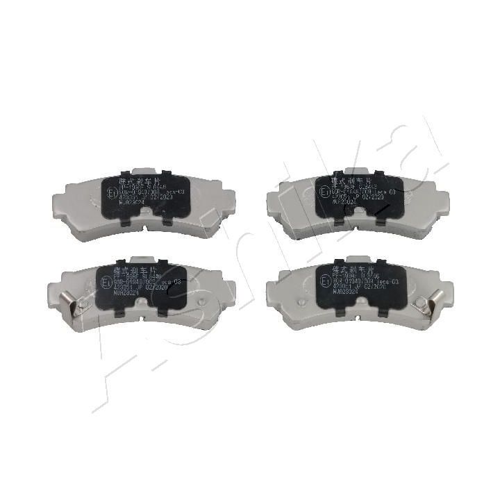 Stabdžių trinkelių rinkinys, diskinis stabdys ASHIKA 51-01-196