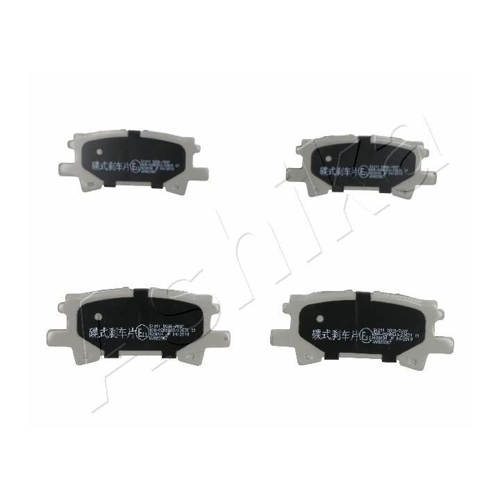 Stabdžių trinkelių rinkinys, diskinis stabdys ASHIKA 51-02-211