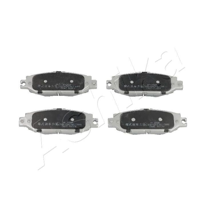 Stabdžių trinkelių rinkinys, diskinis stabdys ASHIKA 51-02-295