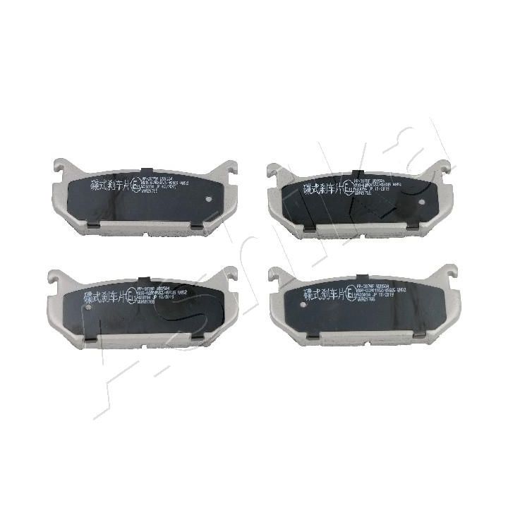 Stabdžių trinkelių rinkinys, diskinis stabdys ASHIKA 51-03-307