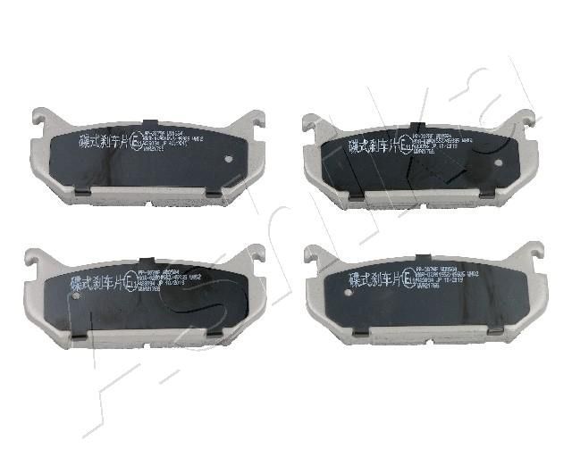 Stabdžių trinkelių rinkinys, diskinis stabdys ASHIKA 51-03-307