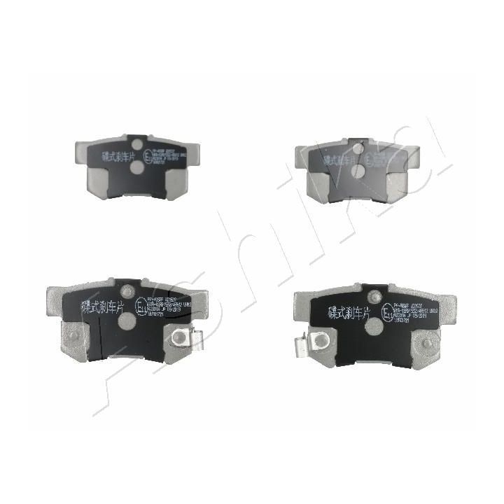 Stabdžių trinkelių rinkinys, diskinis stabdys ASHIKA 51-04-405