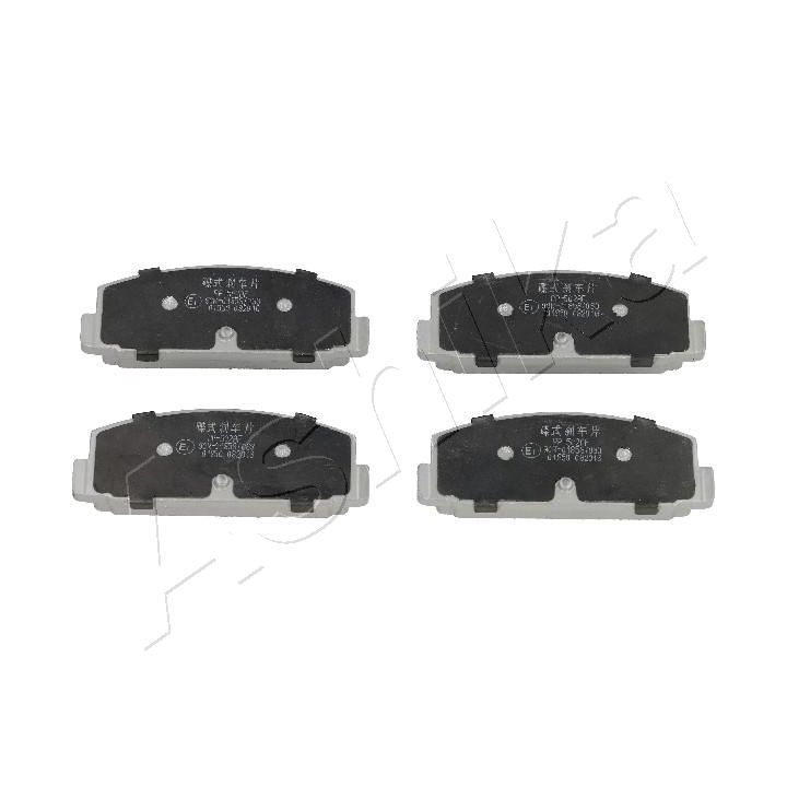 Stabdžių trinkelių rinkinys, diskinis stabdys ASHIKA 51-05-502