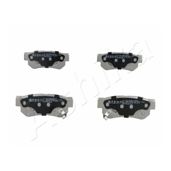 Stabdžių trinkelių rinkinys, diskinis stabdys ASHIKA 51-0H-H04